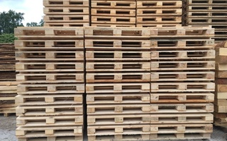 Egyutas raklap, fa csomagolóanyag gyártás